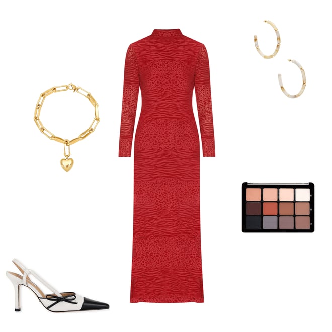 2nd bundle featuring 4 items which compliment Reya Maxi Dress