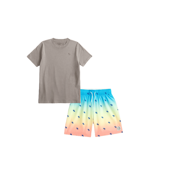 washed essential icon crew tee