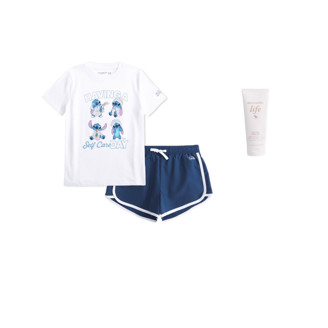 oversized lilo & stitch graphic tee