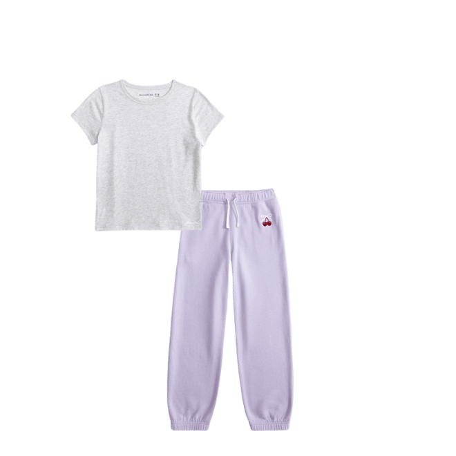 graphic fleece sweatpants