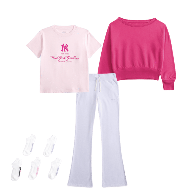 essential off-the-shoulder sweatshirt