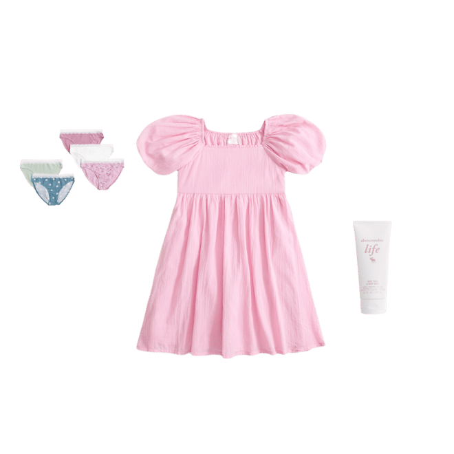 puff sleeve babydoll mini dress