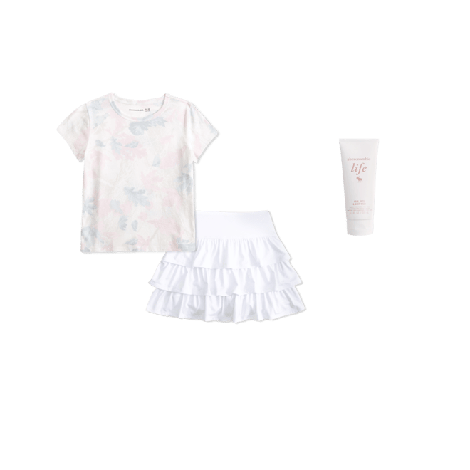 ypb ruffle mini skort