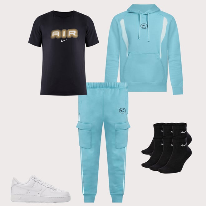 Nike Sportswear Air Fleece Pullover Hoodie