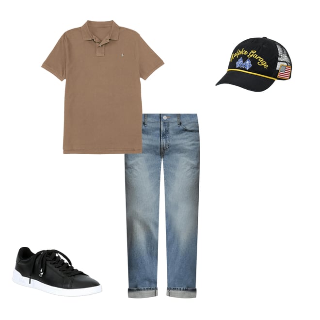 Polo Ralph Lauren Ralph's Garage Canvas Racing Trucker Cap