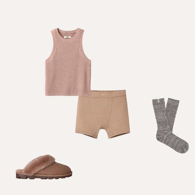 【UGG】Women's Alexiah Boy Short 海外限定 UGG® Alexiah Boy Short Rib for Women | UGG®