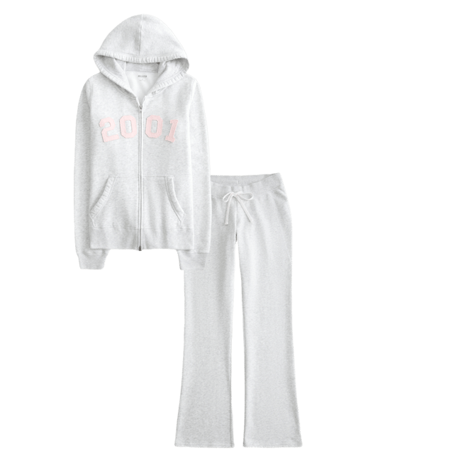 2001 Graphic Zip-Up Hoodie