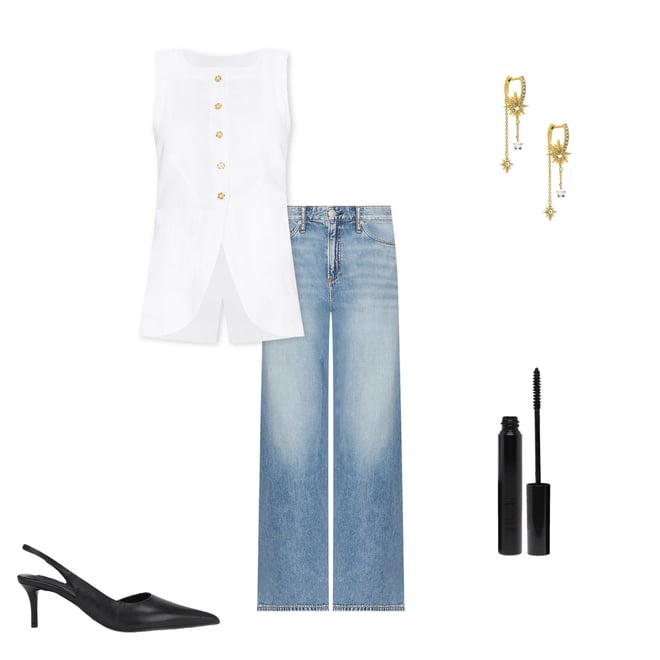 3rd bundle featuring 4 items which compliment Featherweight Logan Jeans
