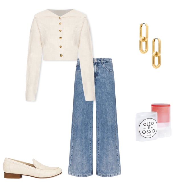 2nd bundle featuring 4 items which compliment Relaxed Low Rise Baggy Jeans