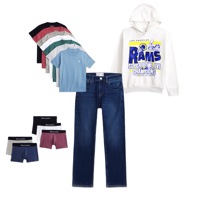 los angeles rams graphic popover hoodie