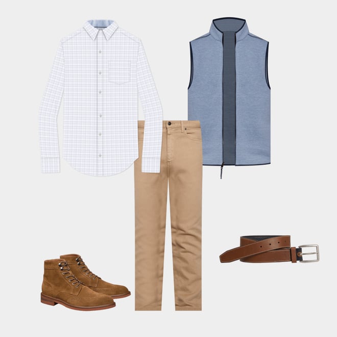 2nd bundle featuring 4 items which compliment Hartley Wingtip Boot