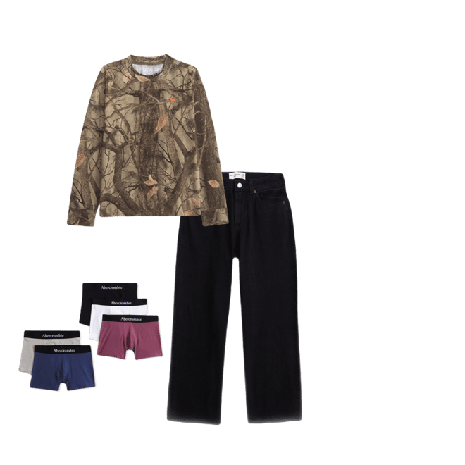 essential long-sleeve icon crew tee