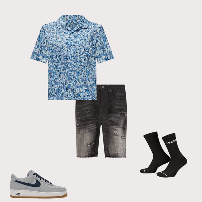 Jordan Essential Printed Poolside Shirt