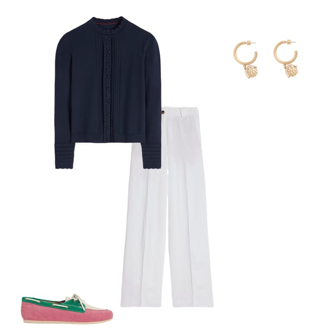 6th bundle featuring 3 items which compliment Boat Shoes-Pink Rose