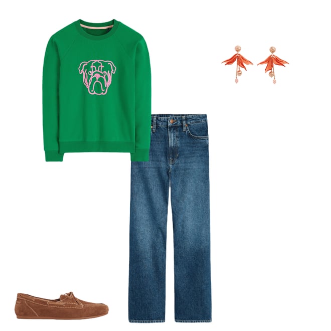 6th bundle featuring 3 items which compliment High Rise Straight Crop Jeans-Mid Vintage