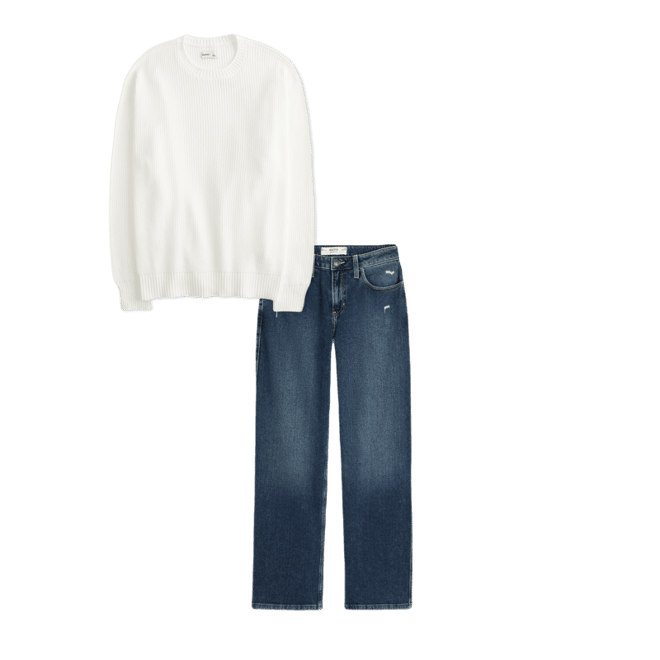 Oversized Crew Sweater