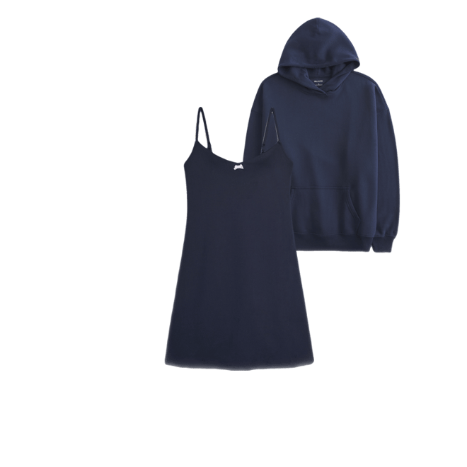 Hollister Feel Good Fleece Oversized Hoodie
