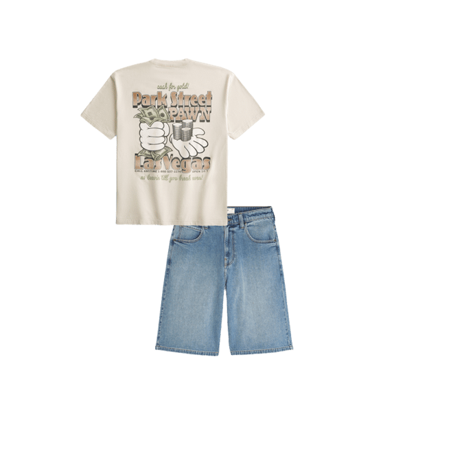 Boxy Park Street Pawn Graphic Tee