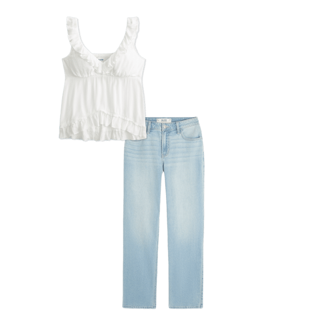 Easy Ruffle Babydoll Top
