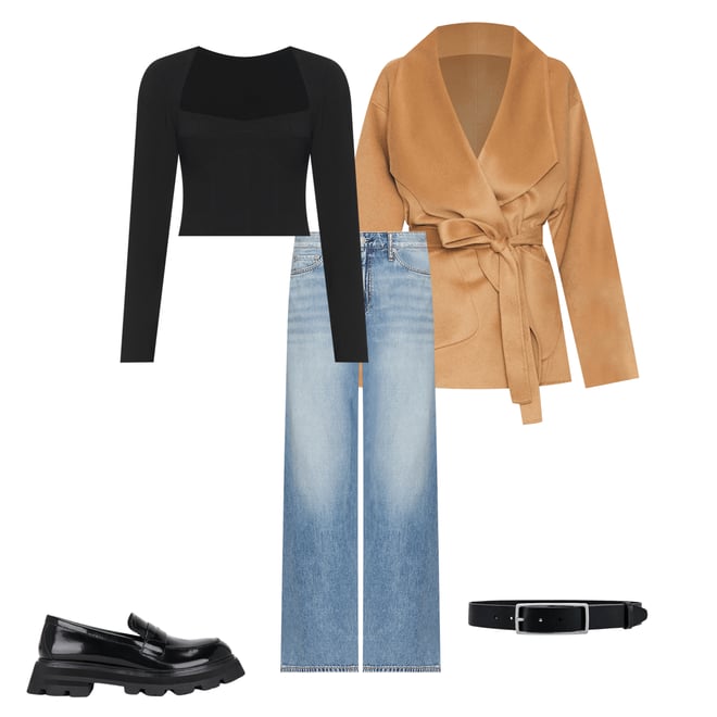 1st bundle featuring 4 items which compliment Featherweight Logan Jeans