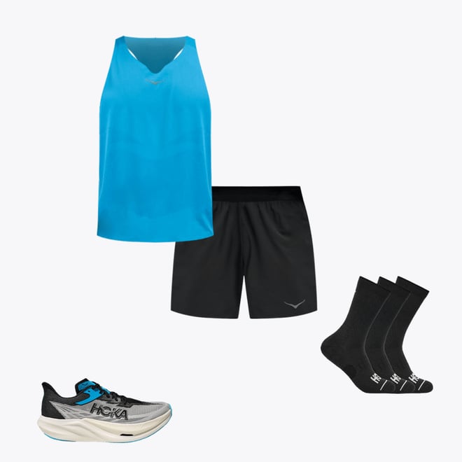 HOKA® MEN'S SINGLET HOKA ONE ONE® Race Day Singlet for Men | HOKA ONE ONE®