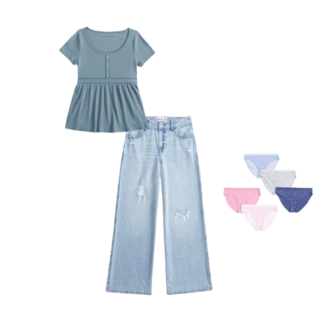 high rise ultra wide leg jeans