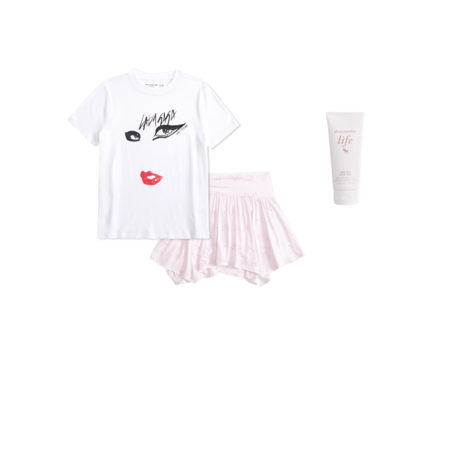 ypb asymmetrical skort