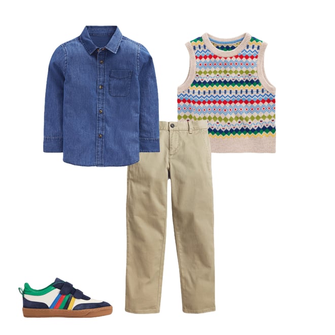 1st bundle featuring 3 items which compliment Classic Chinos-Classic Tan