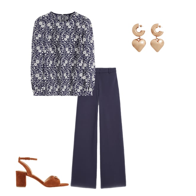 2nd bundle featuring 3 items which compliment Belgravia Ponte Trousers-Navy