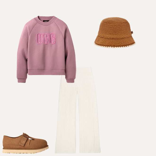 Women's UGGfluff Scalloped Hat