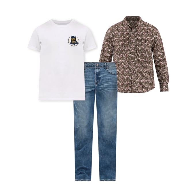 Men's Wrangler Retro® Relaxed Fit Bootcut Jean in Harris