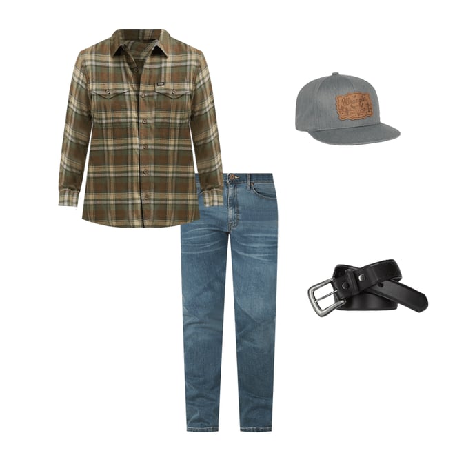 Men's Free To Stretch™ Straight Fit Jean in Caplan