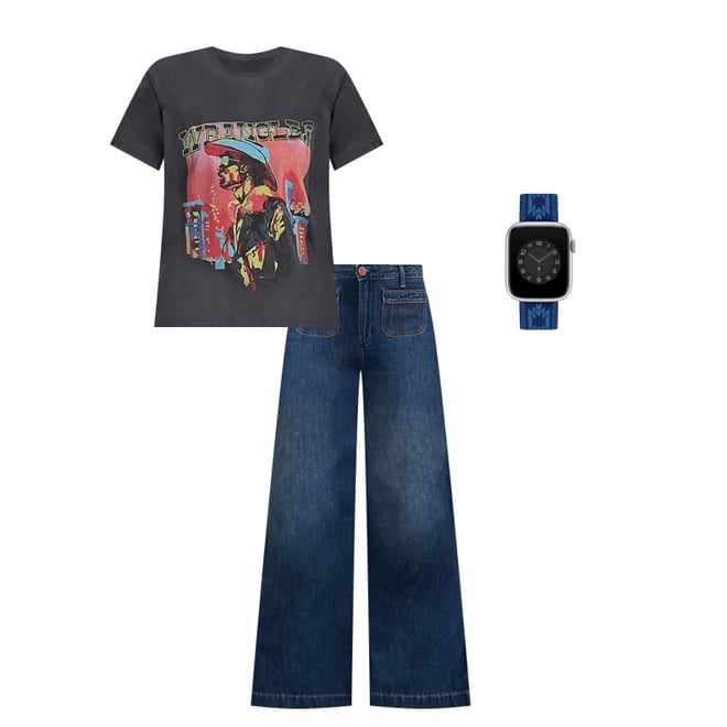 Women's Patch Pocket Trouser Jean in Homestead Haze