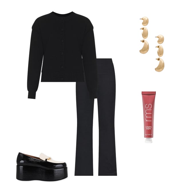 5th bundle featuring 4 items which compliment Platform Loafer Naplack