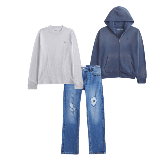 essential icon full-zip hoodie