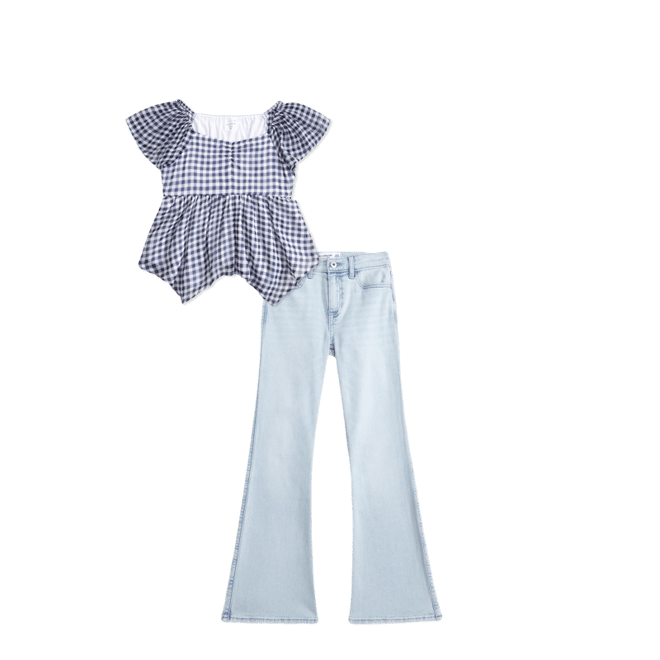 chiffon babydoll top