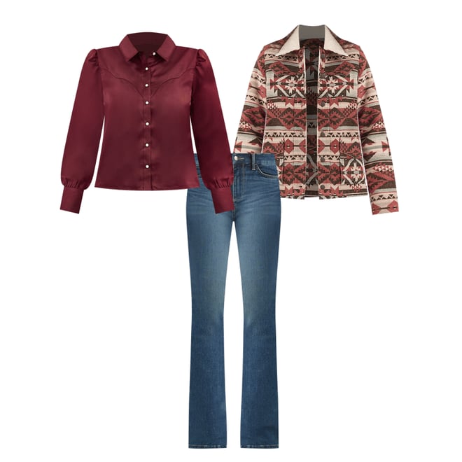 Women's Wrangler Bespoke High Rise Bootcut Jean in Ada