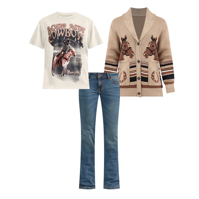 Women's Wrangler Retro® Mae Jean in KM Wash