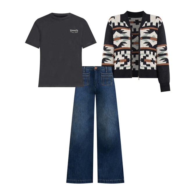 Women's Patch Pocket Trouser Jean in Homestead Haze