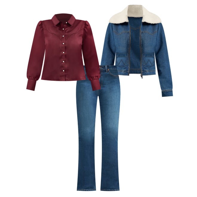 Women's High Rise Bootcut Jean in Icon