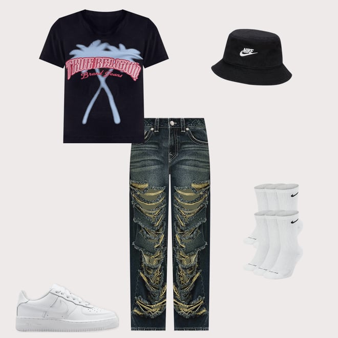 True Religion Palm Tree Tee