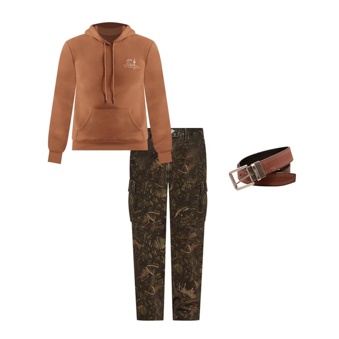 Wrangler x The Last of Us Cordyceps Pant in Camo
