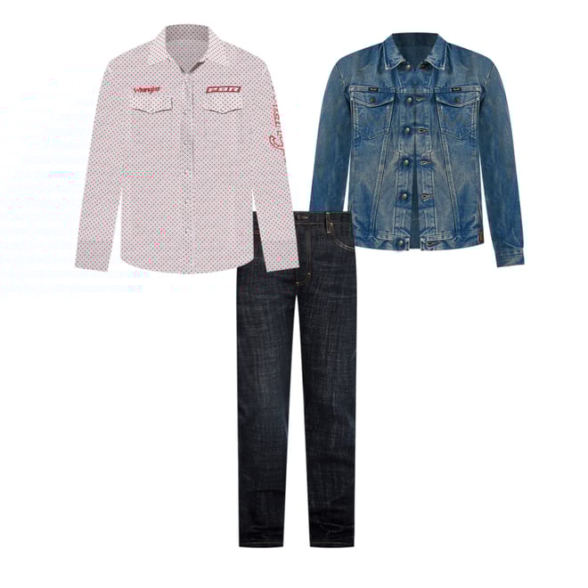 Men's Wrangler Retro® Slim Fit Bootcut Jean in Dax