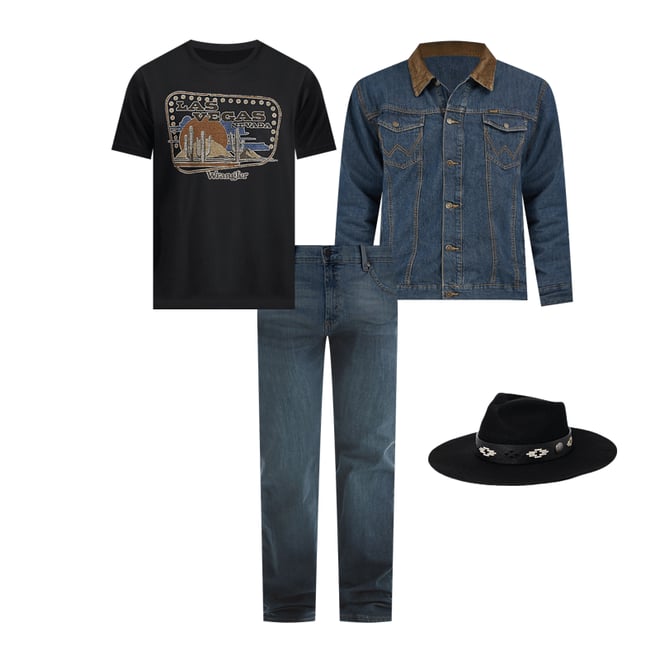 Wrangler® Five Star Premium Denim Flex For Comfort Regular Fit Jean in Carbon