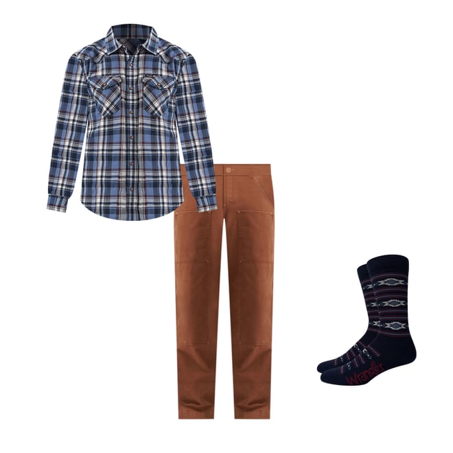 Men's Utility Relaxed Pant in Cambridge Brown