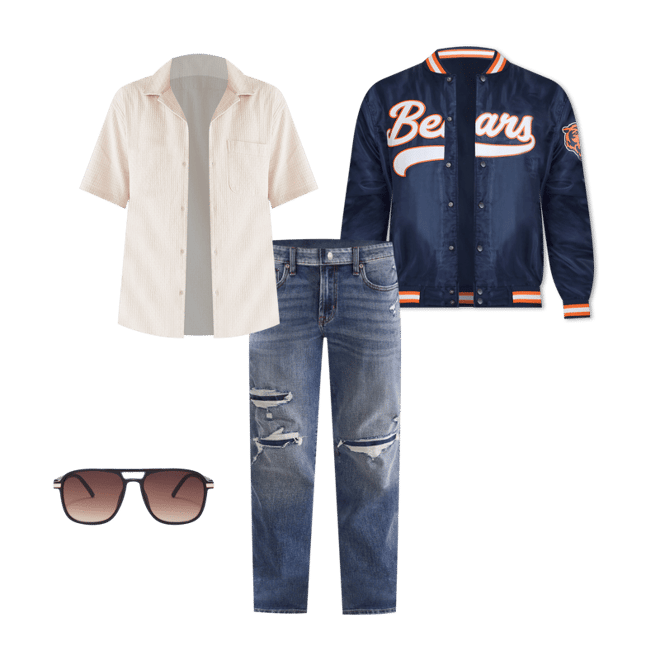 Short Sleeve Textured Shirt