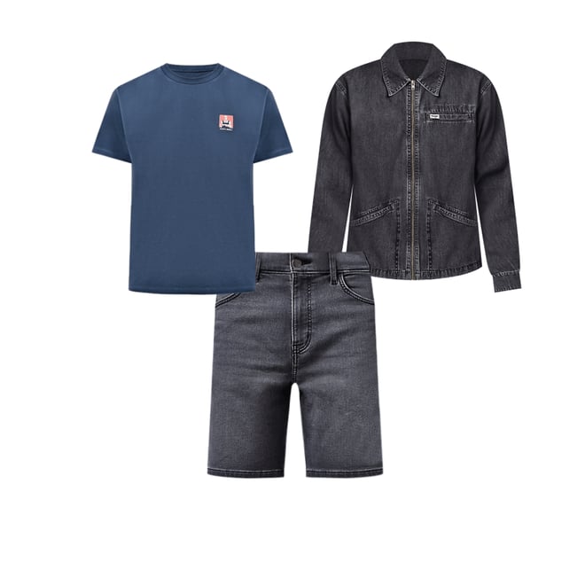 Rodeo Utility Jacket in Dark Coal