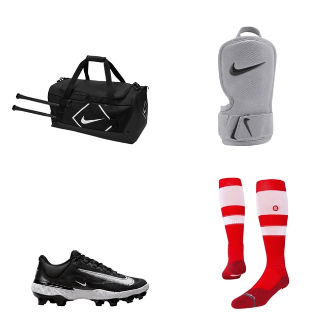 Nike Men's Alpha Huarache Elite 4 MCS Baseball Cleats