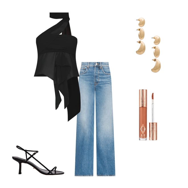 2nd bundle featuring 4 items which compliment Chiffon Wrap Around Top