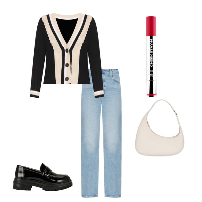 2nd bundle featuring 4 items which compliment Ribcage Full Length Jeans